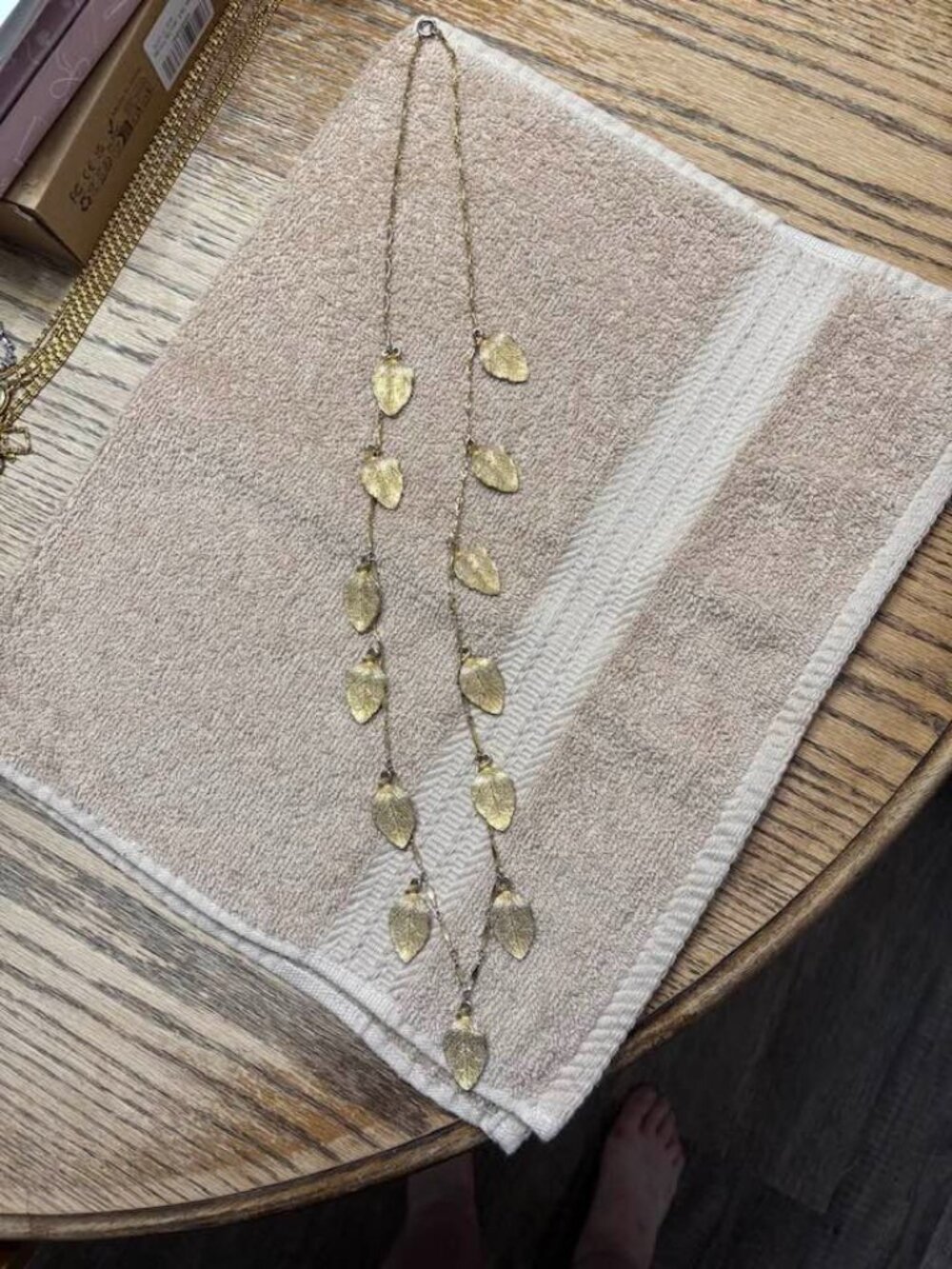 Gold Leaf Necklace